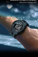 Reloj Deportivo SMAEL Para Hombres Multifuncional Con Alarma Pantalla De Silicona Azul Luz De Alarma Digital Reloj De Pulsera Joven - details 6