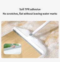 Cepillo De Limpieza Con Mango De Silicona Y Mopa Para Piso Y Ventanas Cabeza Flexible Para Baño Y Cocina Herramienta Doméstica - details 5