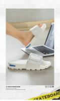 Zapatillas De Verano Para Hombre Suaves Y Cómodas Con Velcro Air Cushion Zapatos Casuales De Un Término Para Interior - details 13