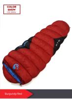 El Saco de Dormir Ideal para Aventuras en la Naturaleza.
Saco De Dormir Al Aire Libre, acampada, Otoño e Invierno, Camping. - details 2