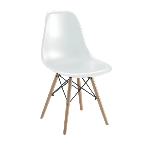 Pack de 4 sillas Dinamarca - Estilo nórdico - Patas de Madera - Varios colores. - 1