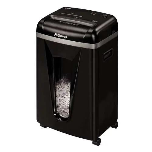 Fellowes 450m destructora de papel manual microcorte - destruye hasta 9 hojas - 22l - 1