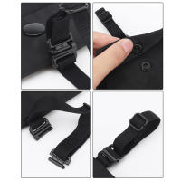Billetera Oculta Para Mujer Color Sólido Segura De Viaje Con Cierre De Flap Funda De Dinero En Cinturón Antipickpocket De Algodón Para Valores - details 6