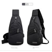 Bolsa De Pecho Para Hombres De Gran Capacidad Unisex Estilo Deportivo Al Aire Libre Moda Casual Cruzada Monedero De Hombro Pequeño - details 18
