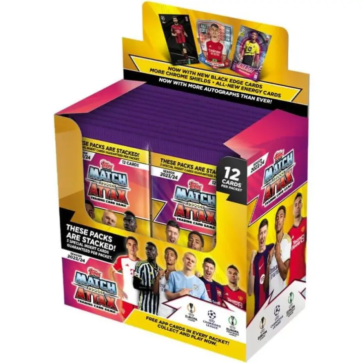 Caja 24 Sobres Topps Match Attax 2023/24 (288 cartas) - 1