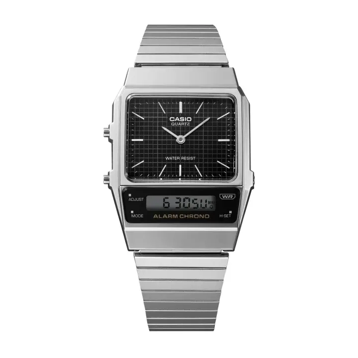 Reloj unisex Casio AQ-800E-1A Vintage Retro Edgy Ana-Digi Alarma - 1