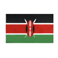 Bandeera De Kenia 90x150 Cm Material Poliéster Estilo Impreso Uso Decorativo Bandera De Nación Kenia - details 0