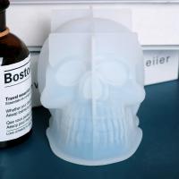 Molde De Silicona 3D De Cráneo Para Velas Y Jabón DIY Herramienta De Cera Epoxy Para Decoración De Halloween Regalos Para El Hogar - details 5