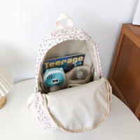 Mochila Floral De Moda Para Estudiantes Y Niñas Con Correas Ajustables Y Gran Capacidad Bolsa De Viaje De Nylon Para Mujeres - details 9