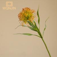 1PC Flor De Almohadilla De Agujas Simulada Planta Verde Artificial Decoración Para El Hogar Y Bodas Adorno Floral Artificial - details 10