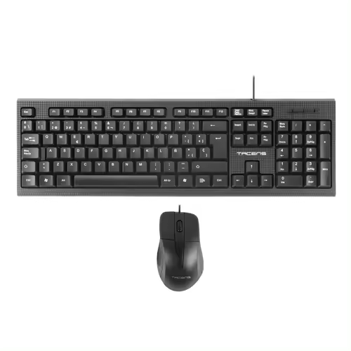 Tacens ACP0ES Interruptor de membrana Wired Negro - 1