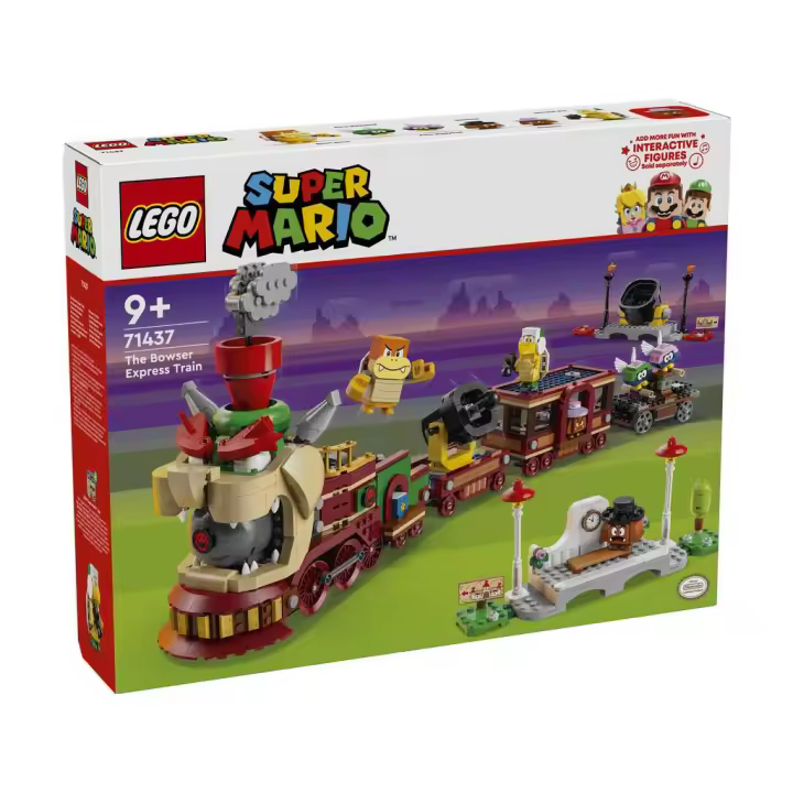 Lego Super Mario El Tren Expreso Bowser 71437 Juguetes LEGO - 1