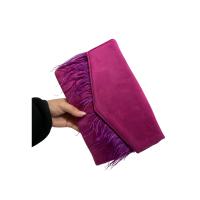 Bolso de Fiesta Bolso plano sobre de Mano Antelina Solapa  pico con Plumas - details 3