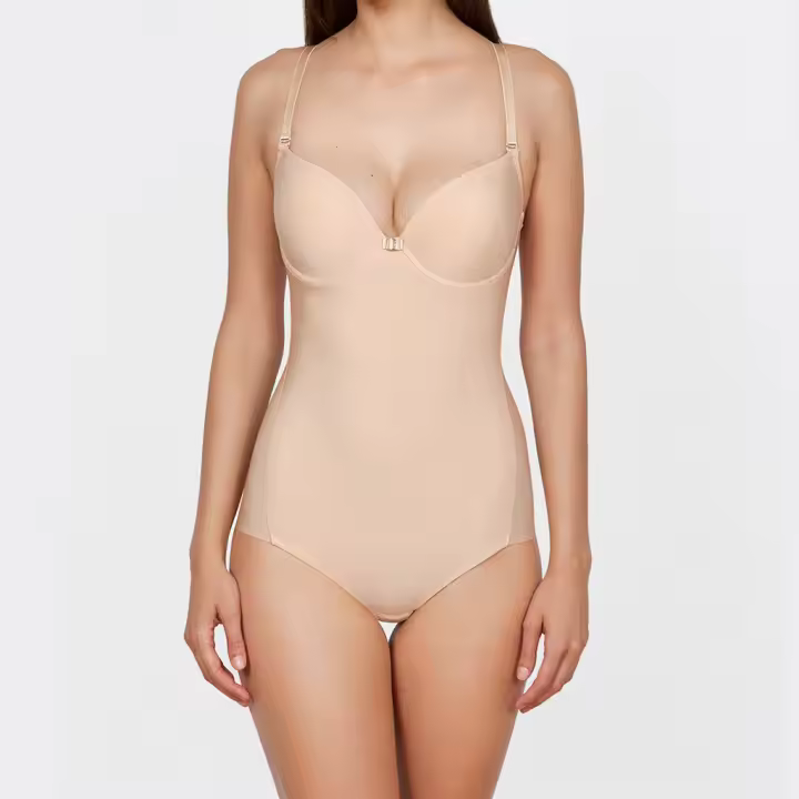 Body braga control con push up segunda piel, ideal para vestidos de novia y de fiesta - Ivette Bridal - 1