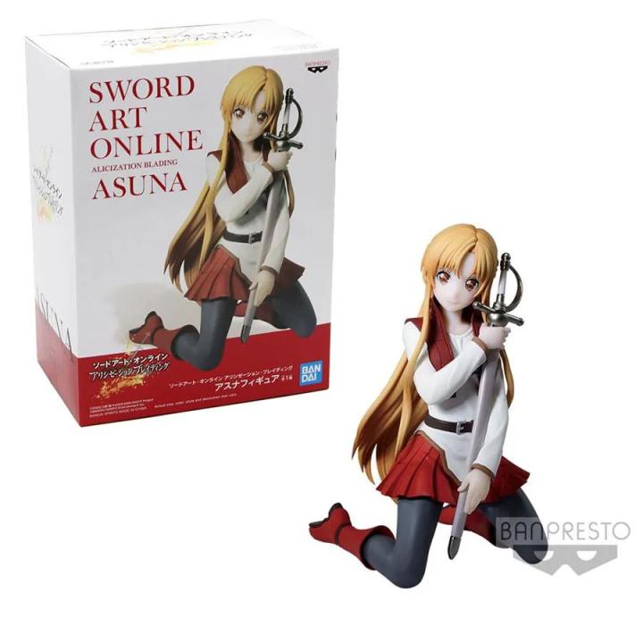 FIGURA BANPRESTO SWORD ART ONLINE ASUNA 13CM