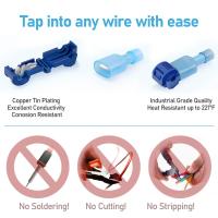 50Pcs (25set) Conectores De Cable Eléctricos Rápidos Terminales De Cableaje De Cierre De Tapa Impermeables Para Electricidad - details 7