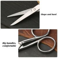 Tijeras De Bordado Duraderas De Plata SHWAKK Para Costura Y Artesanía Cuchilla Para Tejidos Y DIY Corte De Vestidos - details 3