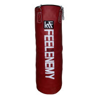 Saco Entrenamiento Relleno Rojo  Krf Feel Enemy Colgante 100x35 cm - details 0
