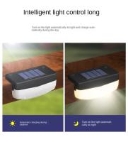 VzzUoo Luz Solar LED Para Escaleras Impermeable Para Jardín Patio Terraza Guardarriel Escalones Iluminación Landscape - details 3