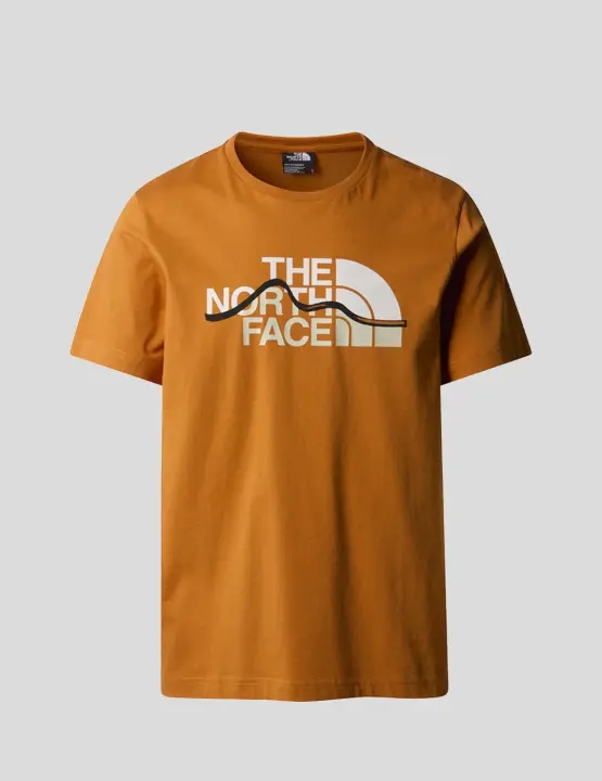 CAMISETA THE NORTH FACE MOUNTAIN LINE TEE RÓSTICO DEL DESIERTO - 1
