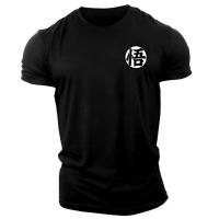 Camiseta De Gimnasio Para Hombre Con Estampado De Goku Manga Corta Verano Camiseta Casual De Calle O-Neck Transpirable Ligera Secado Rápido Protección Solar Ropa De Verano - details 11