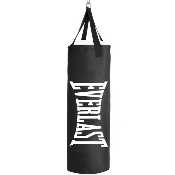 EVERLAST SACO CORE POLYCANVAS CON COLGADOR BLACK 76x28cm
