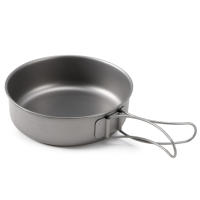 Lixada Tazas De Titanio Ultraligeras Para Camping Y Viajes Con Asas Plegables Utensilios De Cocina Al Aire Libreware De Mesa - details 6