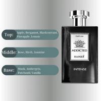 Perfume Árabe 100% Original Hamidi Addicted Intense EDP Eau de Parfum para Unisex 100ml – Fragancia Exquisita y Atractiva de Alta Calidad, Sin Alcohol, Para Una Experiencia Olfativa Única, Duración Todo el Día, Empaque Elegante y Ecológico - details 3