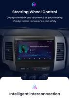 Junsun Radio Coche para Mitsubishi Outlander xl 2 2005 2006 2007 2008 2009 2010 2011 Citroen C-Crosser Inalámbrico CarPlay Android Auto AI Voice 2 din Pantalla Coche Android Auto Multimedia Navegación GPS Auto radio - details 14