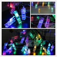 Luz De Cadena LED Para Fotos Con Clip 1m/3m/6m Potenciada Por Baterías AA Decorativa Para Pared De Dormitorio Fotografía Cumpleaños - details 8