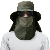 Gorro De Pesca Al Aire Libre Con Pico Ancho Y Protección Solar UPF 50+ Para Actividades Al Aire Libre Caminata Y Jardín Gorro Casual Unisex - details 4