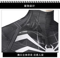 Traje De Cosplay Spider Man Símbolo Negro Venom Miles Morales Para Halloween Y Comic-Con Traje De Invierno Para Adultos - details 4