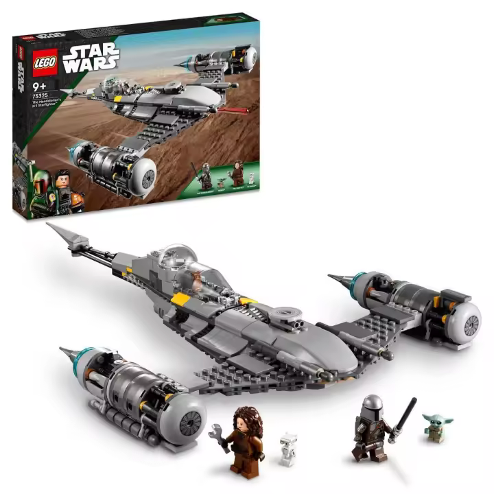 Kit de construcción LEGO® Star Wars™ 75325 Caza Estelar N-1 de The Mandalorian (412 piezas) - 1