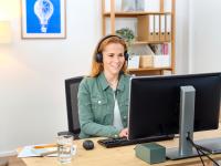 Auriculares para PC Trust Ayda, Micrófono Ajustable, Sonido Estéreo, Control de Volumen en Auricular, Conexión Jack 3.5mm, Diseño Ligero y Cómodo, Diadema Ajustable y Almohadillas Suaves, Ideal para Videollamadas, Uso Empresarial y Hogar - details 0