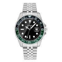 Reloj De Lujo Para Hombre Calidad Superior Reloj De Pulsera De Acero Inoxidable Para Negocios Con Fecha Automática Y Manecillas Luminosas Resistente Al Choque Y Agua Regalo Ideal - details 1