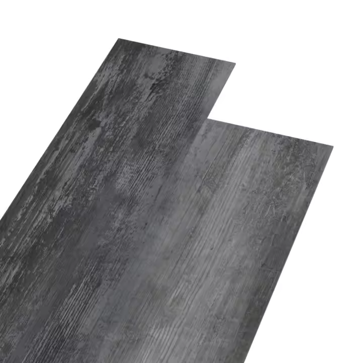 vidaXL Lamas Suelo PVC Autoadhesivas 5,21 m² 2 mm Baldosa Color Roble blanco clásico,  Blanqueado,  matte wood brown y mas - 1