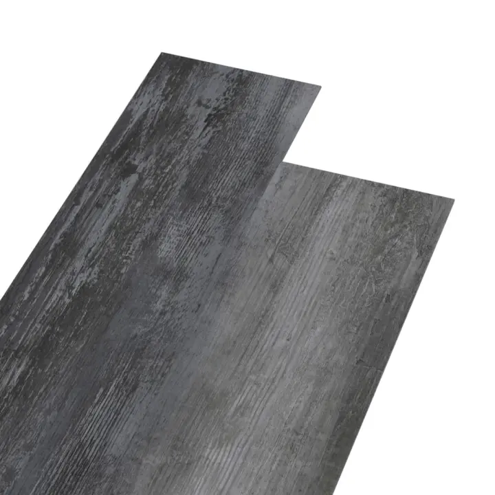 vidaXL Lamas Suelo PVC Autoadhesivas 5,21 m² 2 mm Baldosa Color Roble blanco clásico,  Blanqueado,  matte wood brown y mas - 1