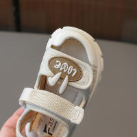 Sandalias Para Niños Y Niñas Verano Nueva Color Caqui Dibujos Animados Niños Bebé Zapatos Suaves Antideslizantes Tallas Reales - details 3