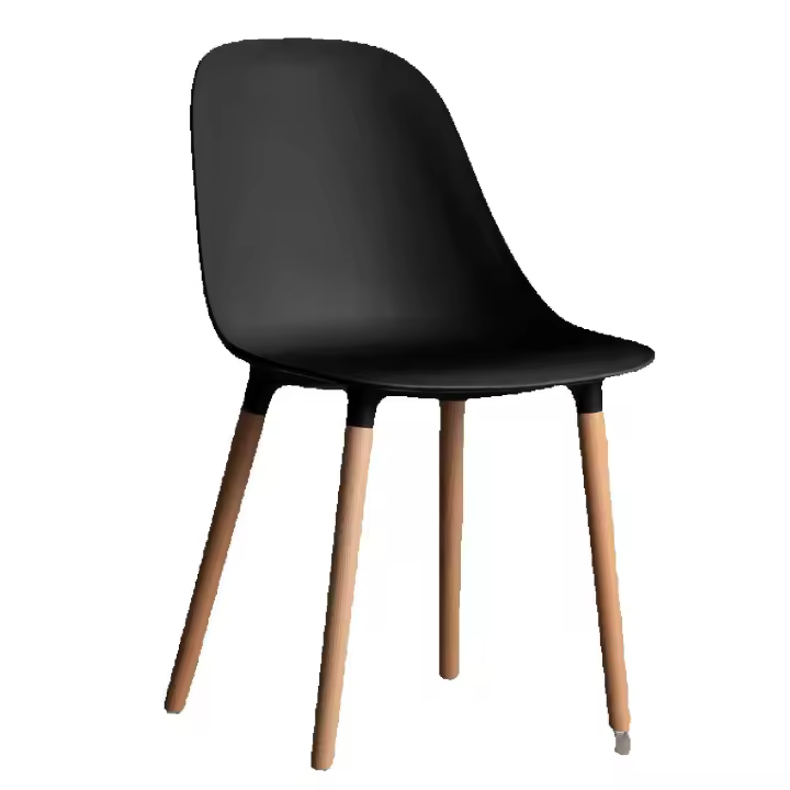 ORION91 Silla CENTAURO Color Negro🖤Patas Haya 50x57x81 cm Comedor Oficina Salón Teletrabajo Cocina – SpazioLuzio - 1