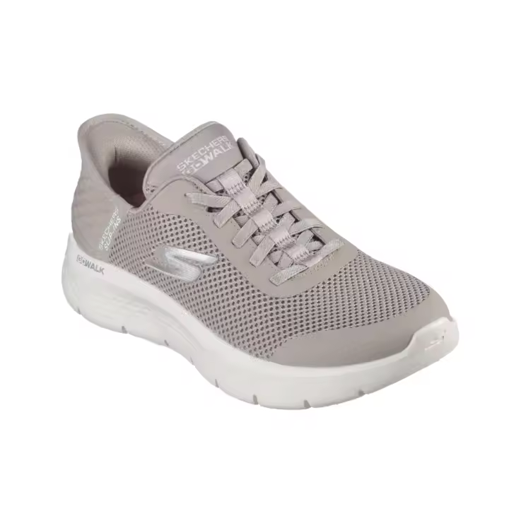 Zapatillas Deportivas Skechers Slip-Ins: Go Walk Flex - Grand Entry Para Mujer Color Beige - 1
