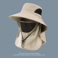 Sombrero De Pesca Al Sol Para Mujer Con Cubierta De Cuello Amplia Y Transpirable Protección UV Para Verano Viaje Playa - details 3