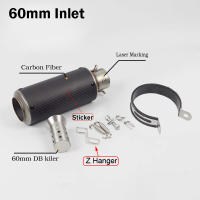Escape De Motocicleta Modificado Muffler Pipe Para MT07 R1 ER6N CBR250R Nmax Tmax530 Msx125 Scooter Pit Bike Dirt Motocross Universal - details 8