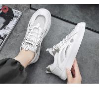 Zapatos De Hombre Primavera Verano Algodón Transpirable Casual Plataforma Bajo Blanco Moda 2024 Zapatillas De Cuero Artificial Talla Verdadera - details 19