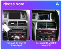Junsun 10.25 pulgadas CarPlay inalámbrico Radio Multimedia para Audi Q7 2006 2007 2008 2009 2010 2011 2012 2013 2014 2015 MMI 2G 3G DSP Android Auto GPS Estéreo autoradio - details 1