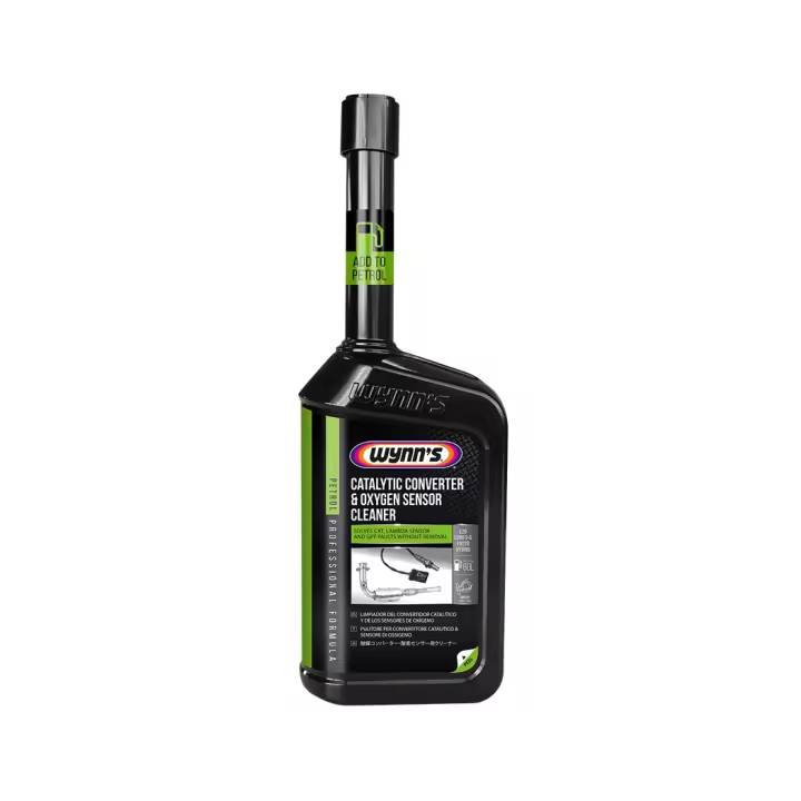 Wynn's Restablecedor de Catalizador y Sensor de Oxígeno - Limpiador de Sistema de Post-Combustión para Vehículos de Gasolina 500ML - 1