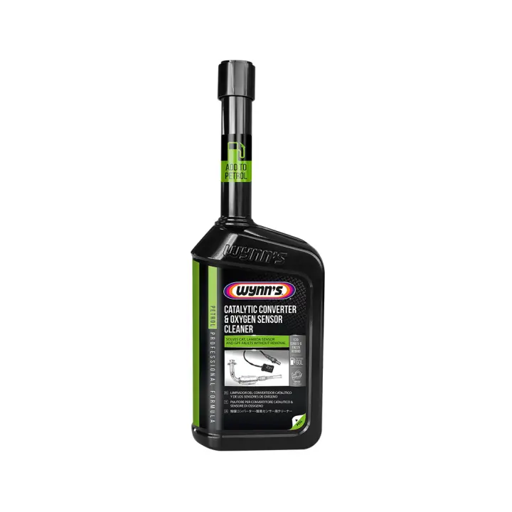 Wynn's Restablecedor de Catalizador y Sensor de Oxígeno - Limpiador de Sistema de Post-Combustión para Vehículos de Gasolina 500ML - 1