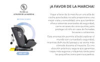 MS BabyWorld CORFÚ | Silla de coche I-Size Grupo 0/1/2/3, 40-150cm | Isofix y Top Tether Desde nacimiento hasta los 12 años–0–36kg | A contramarcha hasta los 18kg | Giratoria 360º Universal - details 3