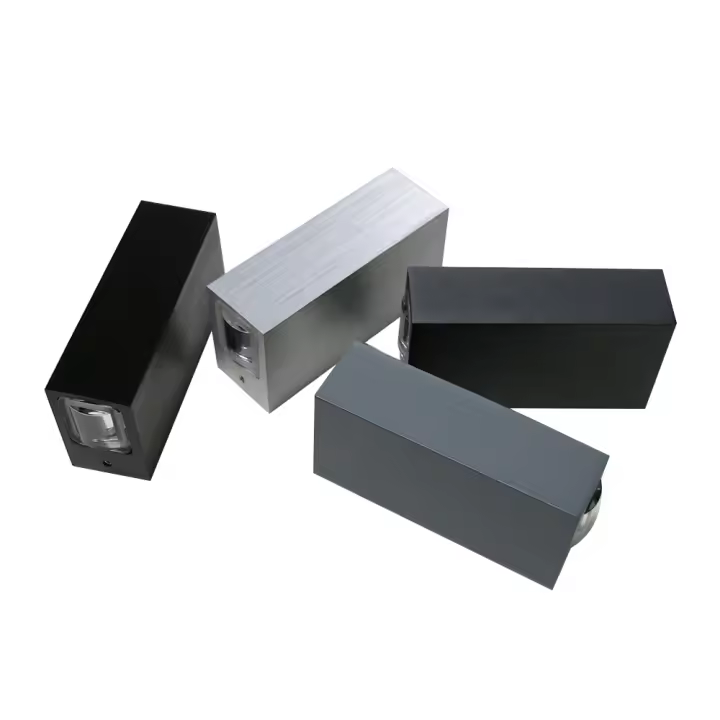 Lámpara De Pared Exterior Impermeable LED COB IP65 Aluminio Iluminación De Jardín Puerta Luz Moderna AC85-265V - 1