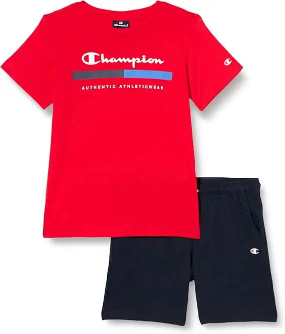 Conjunto marca Champion modelo 306698-Rs011 para junior en color rojo - 1