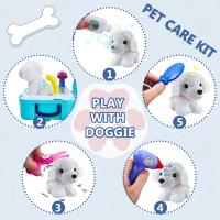 Kit de juguetes para el cuidado de mascotas con juego de rol, aseo, alimentación y mochila para niños de 3, 4 y 5 años - Apto para niñas y niños - details 3